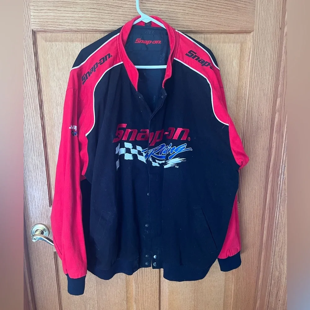 Snap on Racing black & red coat